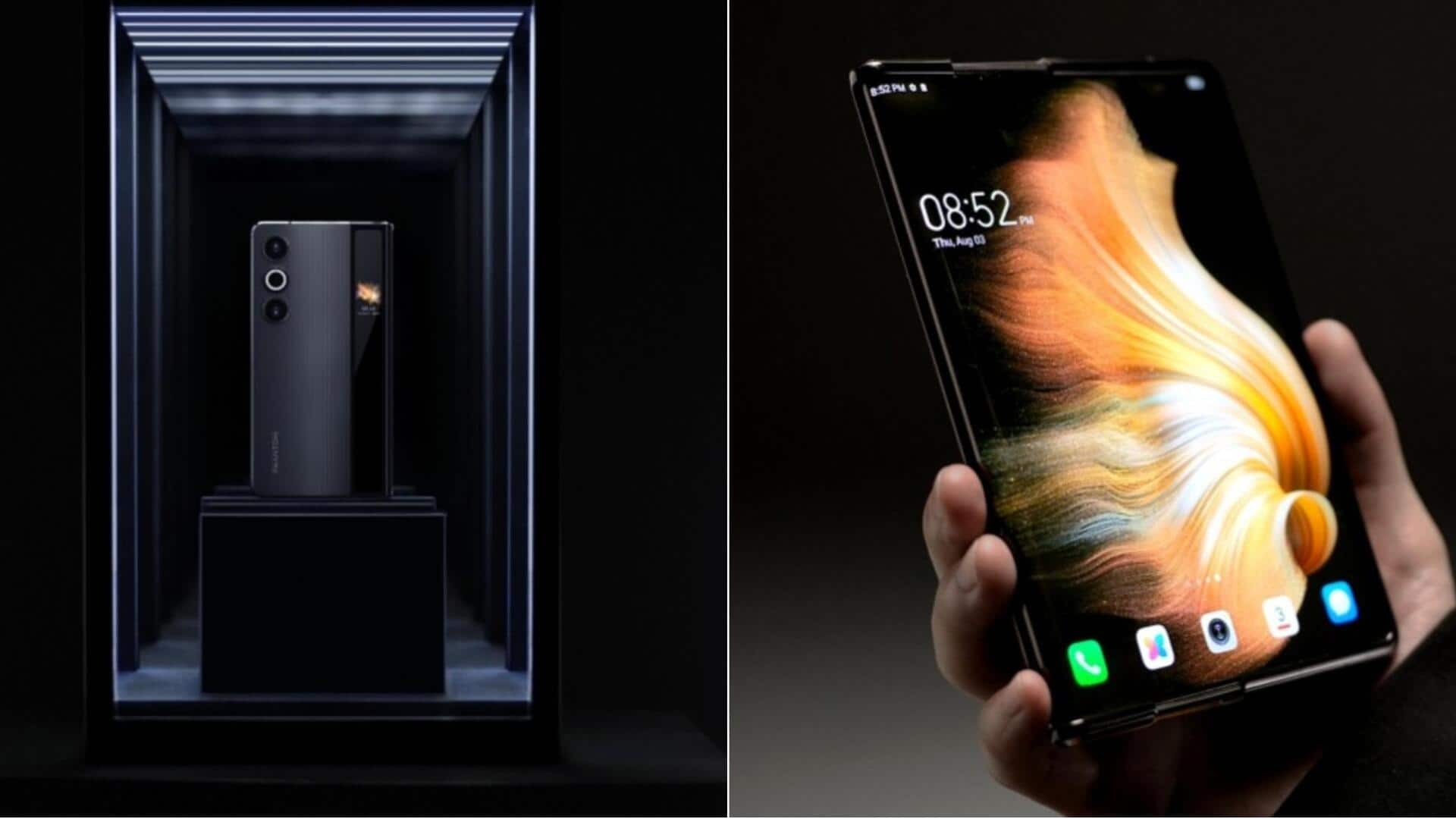 TECNO unveils Phantom Ultimate rollable smartphone concept